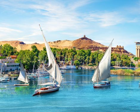 Nilkreuzfahrt ab/an Luxor & Baden in Hurghada-0