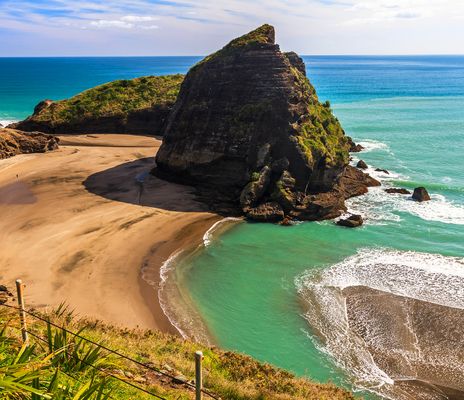 West Coast Beach in Auckland, Neuseeland