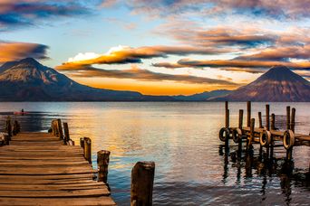 Bergsee in Guatemala