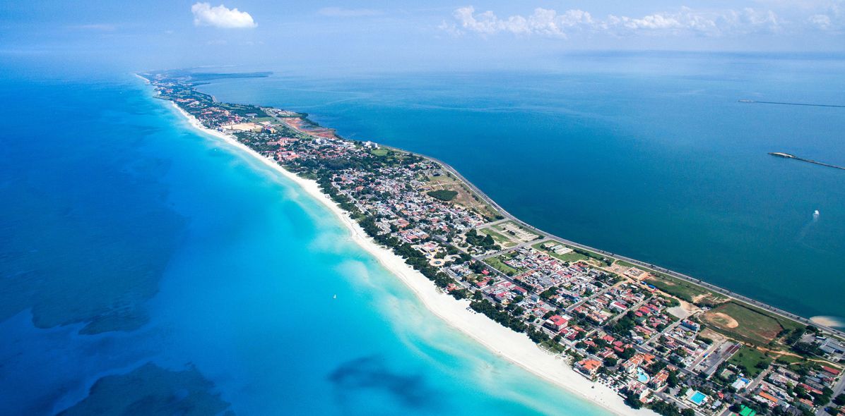 Luftaufnahme von Varadero