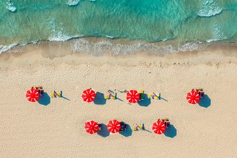Strand in Mykonos 
