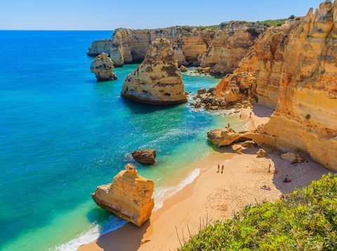 Küste an der Algarve 