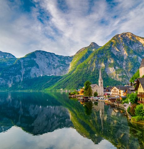 See in Hallstatt in Österreich