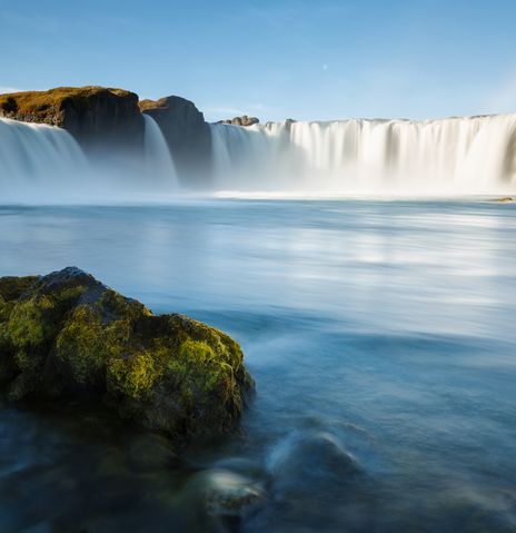 Wasserfall Godafoss auf Island