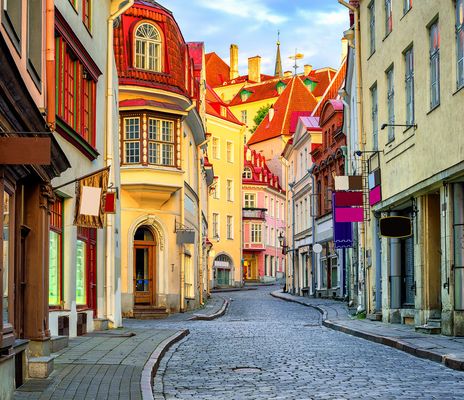 Gasse in Tallinn