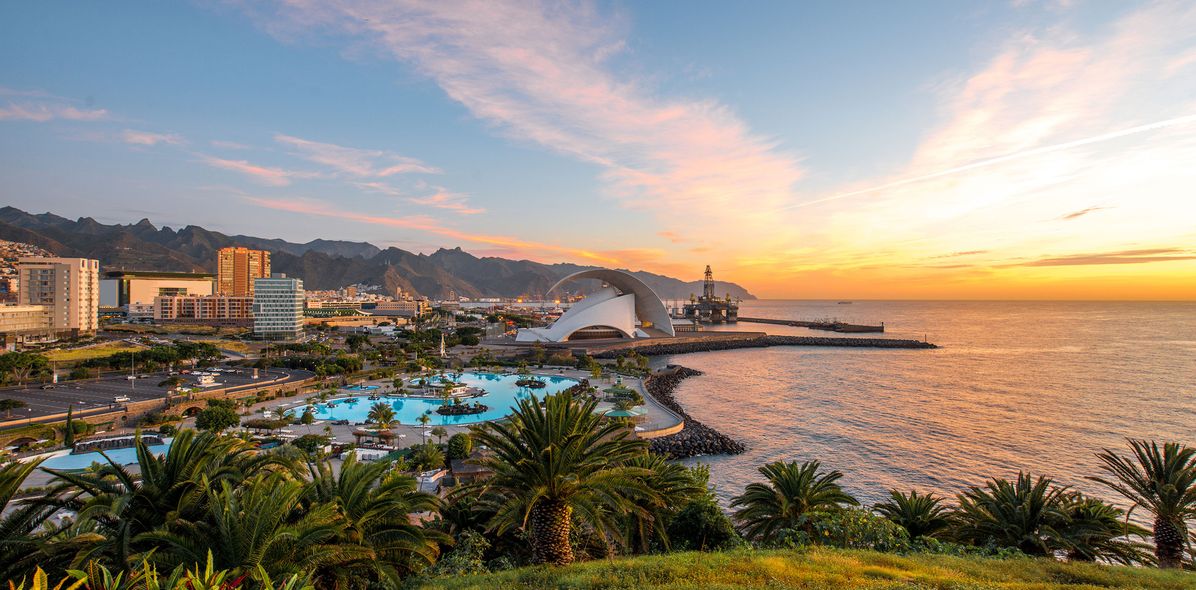 Ausblick auf Santa Cruz de Tenerife