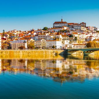 Blick auf Coimbra