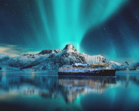 Dem Nordlicht entgegen auf Pfaden aus Schnee und Stille-2