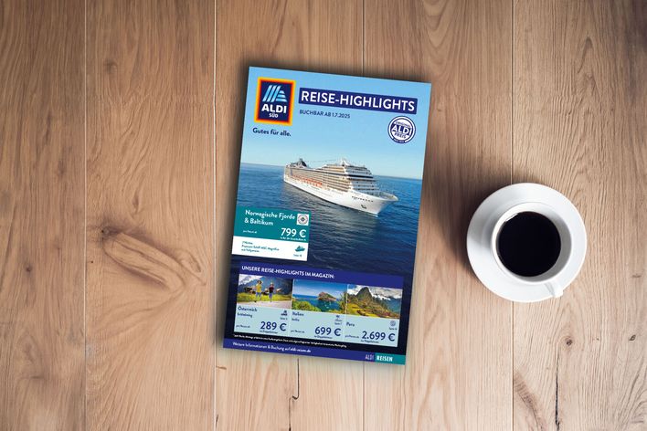ALDI Reisemagazin Süd Juli 2025