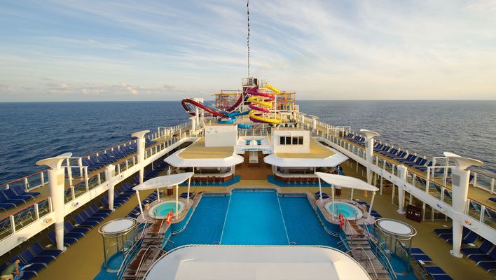Außendeck der Norwegian Breakaway
