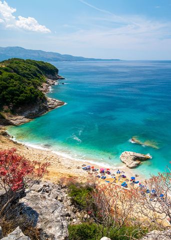 Strand in Albanien