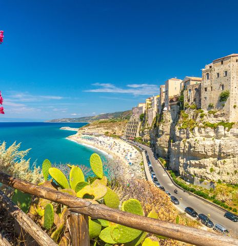 Straße in Tropea