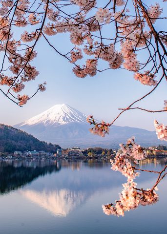 Mount Fuji in Japan