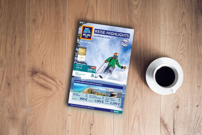 ALDI Reisemagazin Süd Oktober 2024