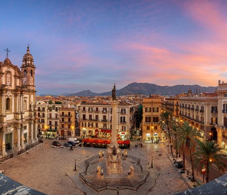 Palermo in Sizilien, Italien