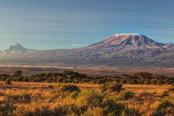 Blick auf den Kilimanjaro in Kenia