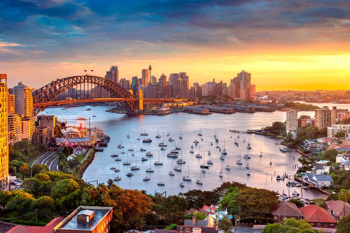 Blick auf Sydney in Australien