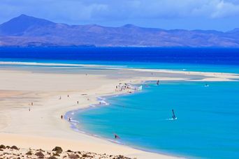 Strand Sotavento auf Fuerteventura