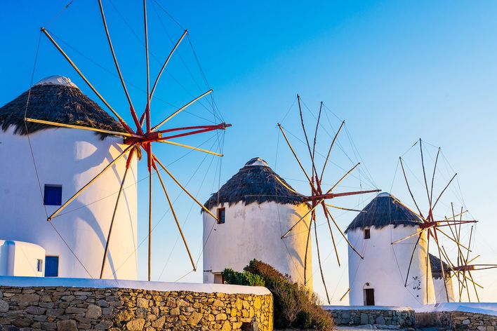 Windmühlen von Mykonos