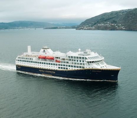 MS Havila Capella in den Norwegischen Fjorden
