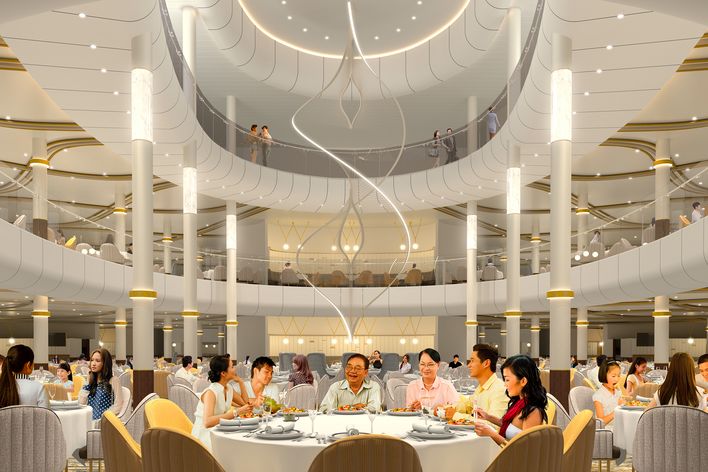 Restaurant der Spectrum of the Seas