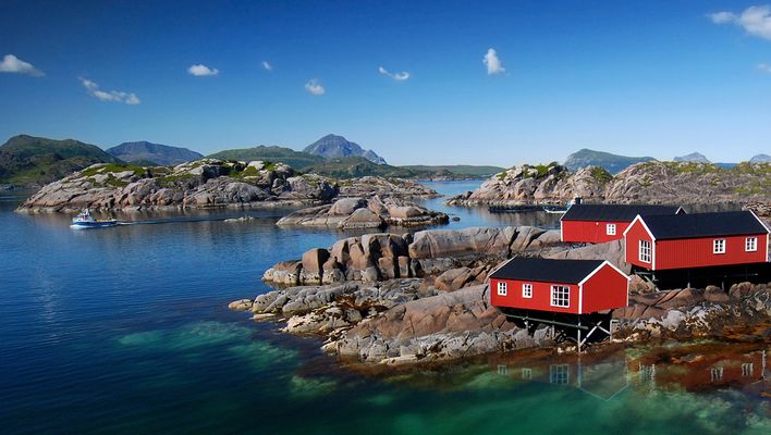 Lofoten in Norwegen