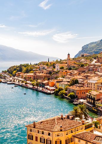 Limone sul Garda am Gardsee
