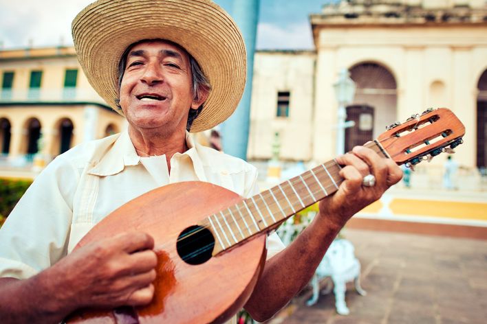 Musiker auf Kuba