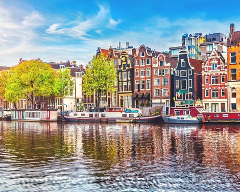 Per Rad & Schiff mit MS De Nassau ab/an Amsterdam