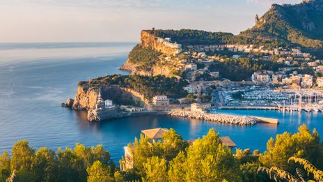 Port de Sóller auf Mallorca