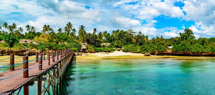 Strand auf Sansibar