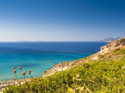 Ausblick auf das Meer auf Kos