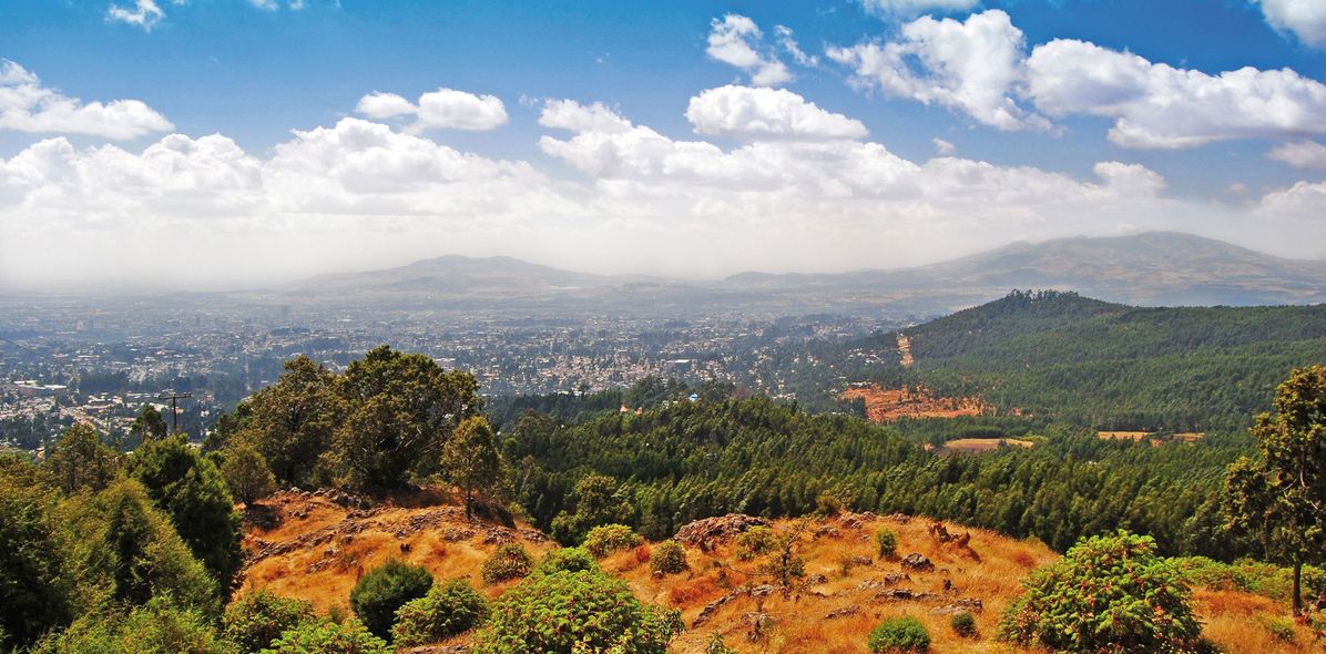 Landschaft von Äthiopien
