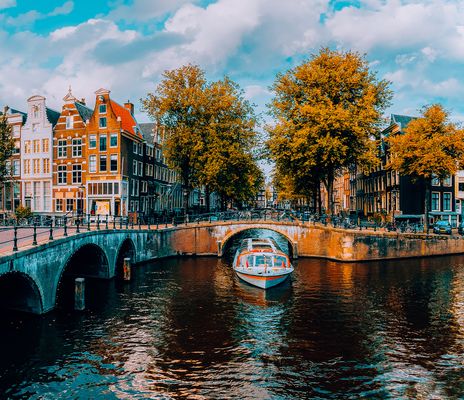 Grachten in Amsterdam