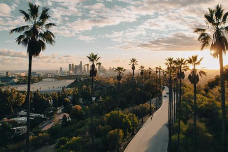 Blick auf Los Angeles