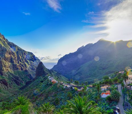 Berglandschaft auf Teneriffa