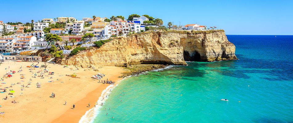 Strand an der Algarve