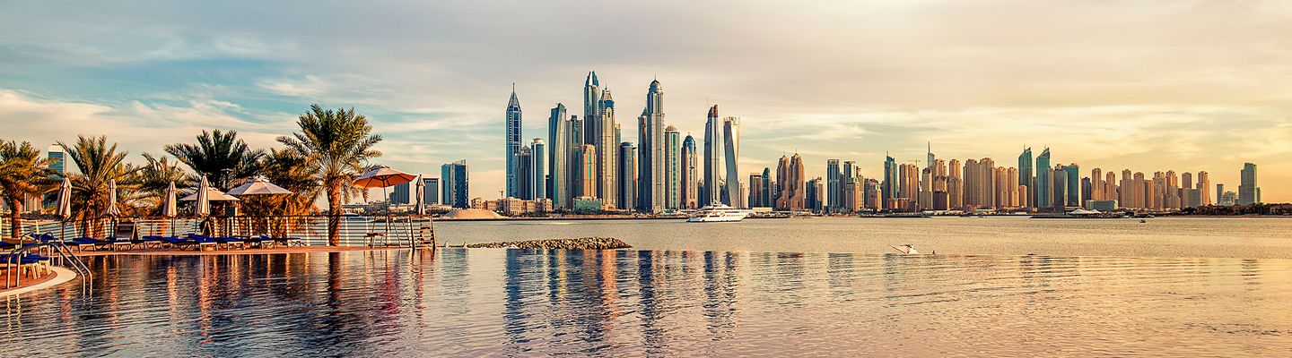 Aussicht auf Dubai 