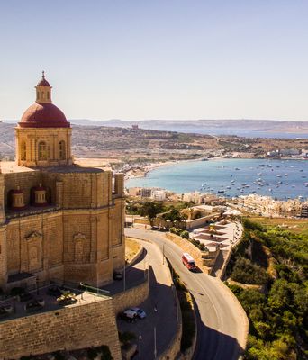 Kirche in Mellieha auf Malta