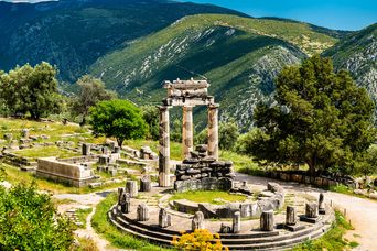 Ruine von Delphi