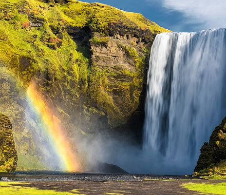 Skogafoss auf Island