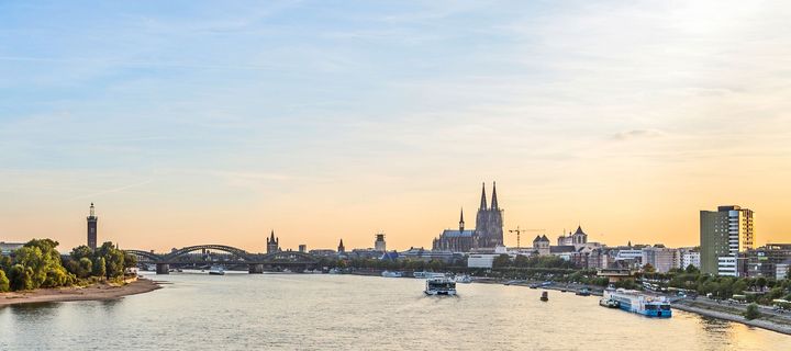 Blick auf Köln