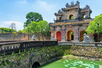 Hien Nhon Tor in Hue in Vietnam