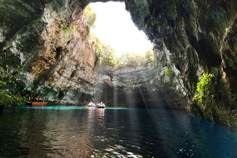 Melissani-Höhle auf Kefalonia