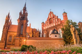 St. Anna Kirche in Vilnius im baltischen Litauen