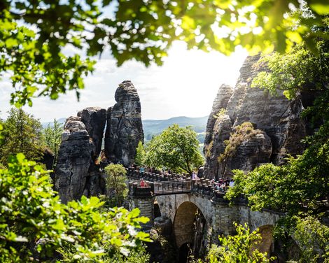 Auf dem Malerweg zwischen Felsengiganten und Traumpfaden