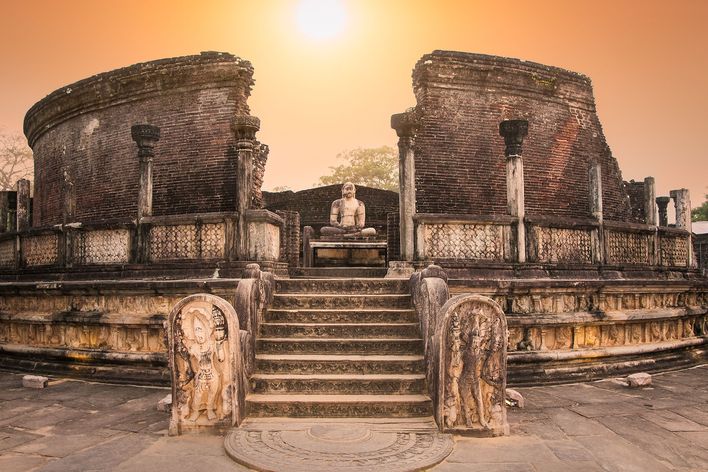 Polonnaruwa Tempel in Sri Lanka