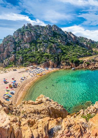 Bucht auf Sardinien
