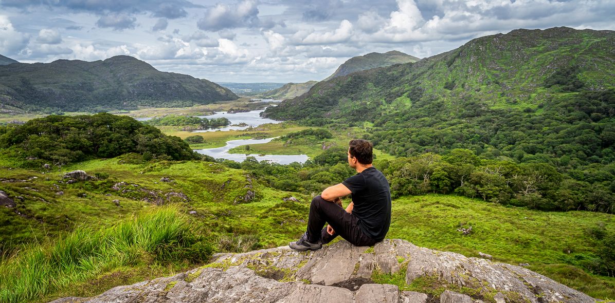 Ladies View in Killarney in Irland