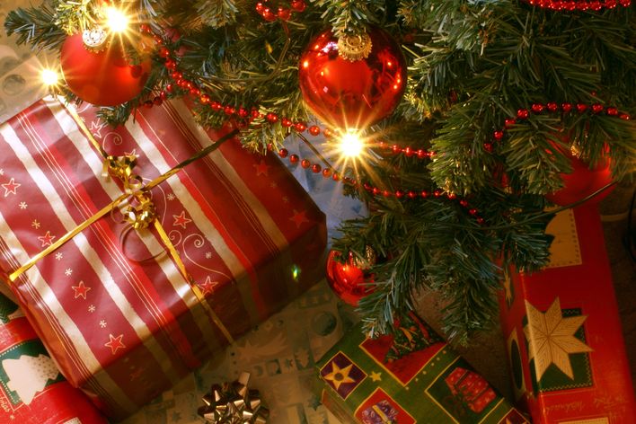 Geschenke unterm Weihnachtsbaum